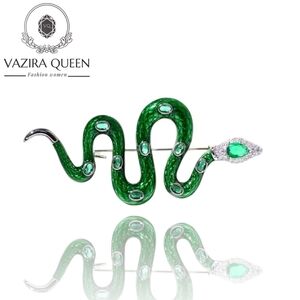VQ Snake Brooch